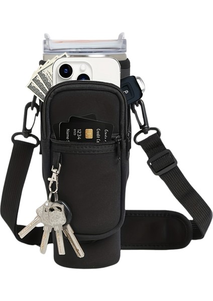 Stanley Quencher Pipetli 1.18 Lt Termos Kılıfı Omuz Askılı Termos Çanta Fermuarlı Cepli Kılıf Çanta fiyatları