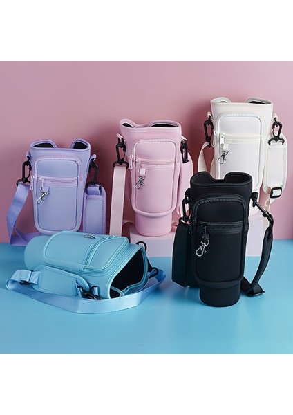 Stanley Quencher Pipetli 1.18 Lt Termos Kılıfı Omuz Askılı Termos Çanta Fermuarlı Cepli Kılıf Çanta modelleri