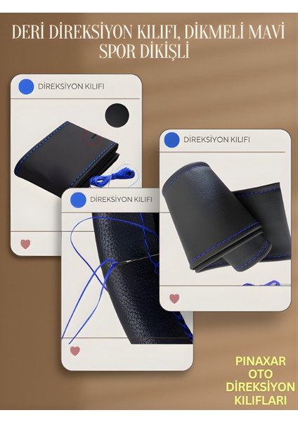 Mercedes Gl Deri Direksiyon Kılıfı Prime Kalite, Dikmeli Mavi Spor Dikiş fiyatları