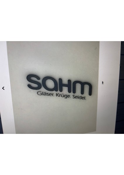 Alman Sahm Tankart - 27 cm Yüksekliğinde