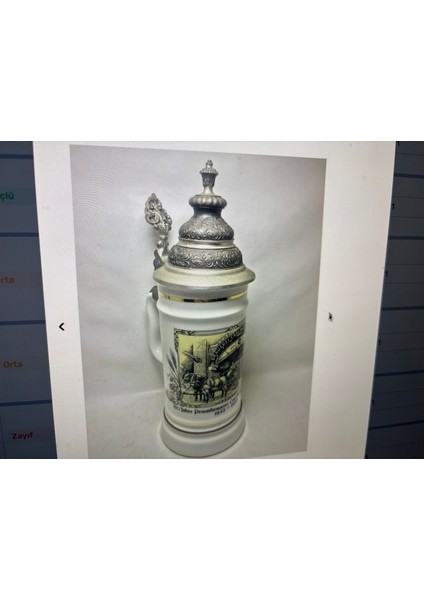 Alman Sahm Tankart - 27 cm Yüksekliğinde indirimleri