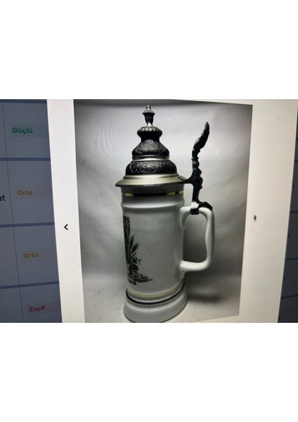 Alman Sahm Tankart - 27 cm Yüksekliğinde