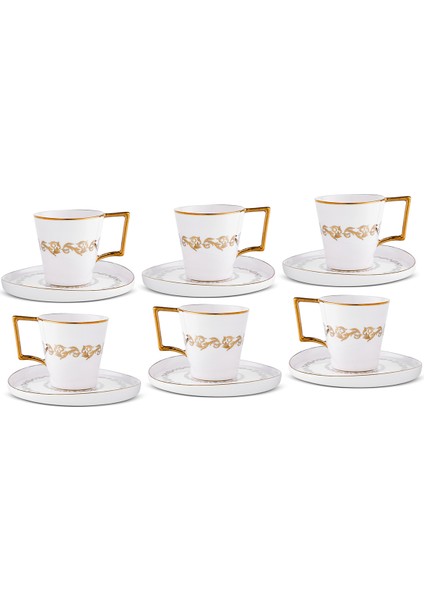 Marilla 12 Parça 6 Kişilik Kahve Fincan Takımı 90 ml modelleri