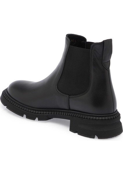 Siyah Hakiki Nubuk Deri Kadın Casual Bot - K24K1BT67509-A23 fiyatları