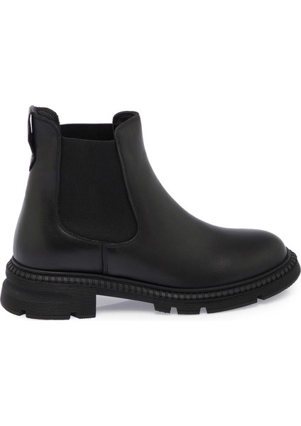 Siyah Hakiki Nubuk Deri Kadın Casual Bot - K24K1BT67509-A23 modelleri