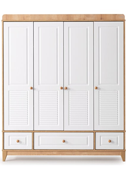 Mosso 4 Kapılı Dolap, Bebek ve Genç Odası Dolap