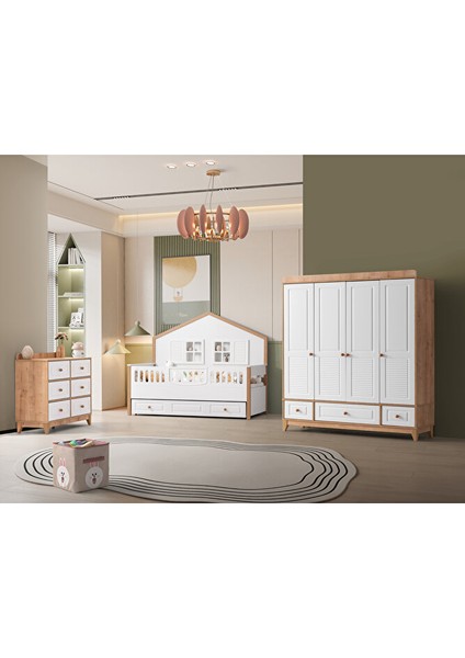 Mosso 4 Kapılı Dolap, Bebek ve Genç Odası Dolap fırsatları