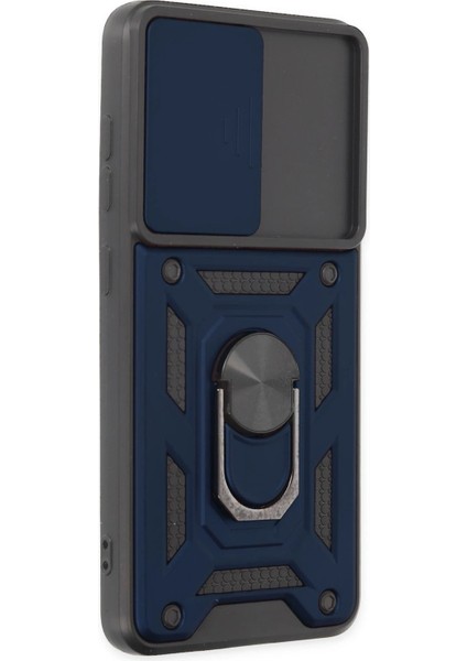 Samsung Galaxy S21 Fe Kılıf Pars Lens Yüzüklü Silikon - Lacivert - MRS1300-7197 fiyatları