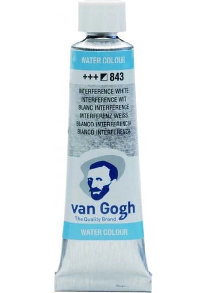 Van Gogh 10 Ml. Tüp Sulu Boya 843 Interference White