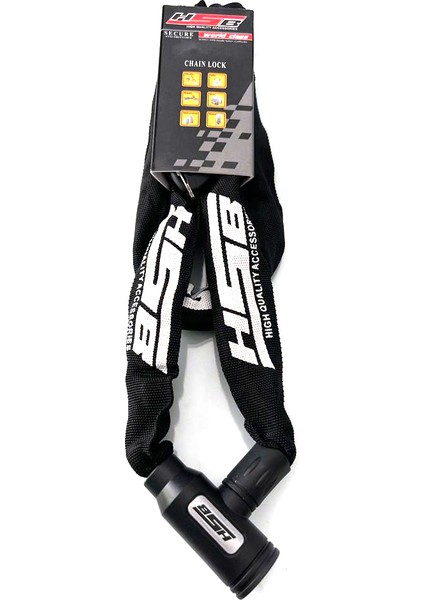 Zincir Kilit 6X1500 Siyah