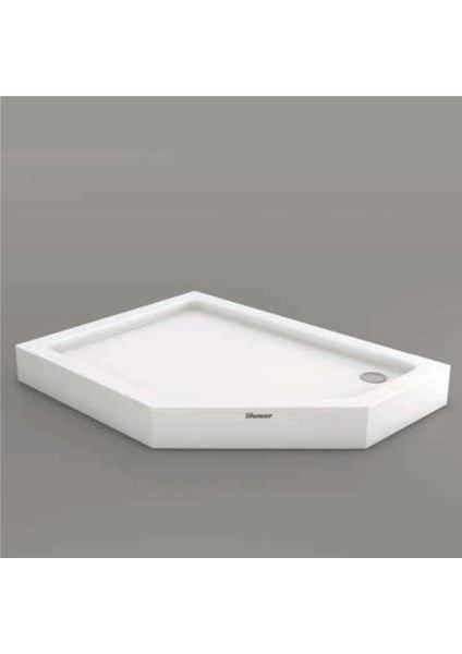 Brief Beşgen Sağ - Sol Duş Teknesi, Monoblok