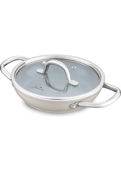 Swiss Crystal Bej 6 Parça Sahan Seti modelleri