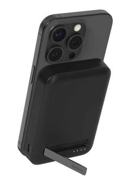 BPD007BTBK Boostcharge Qi2 15W 8k Magsafe Uyumlu Kablosuz Powerbank – Siyah