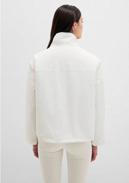 Su Itici Dik Yaka Ekru Ceket 1110618-71609 indirimleri