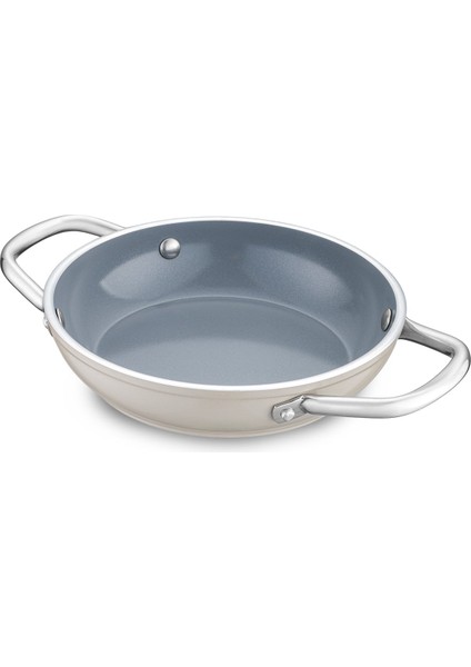 Swiss Crystal Bej 6 Parça Sahan Seti