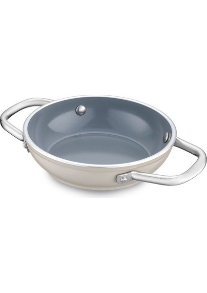 Swiss Crystal Bej 6 Parça Sahan Seti