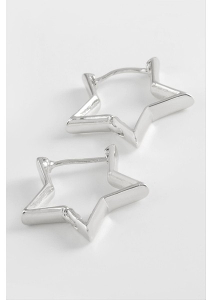 Yıldız Trend Metal Küpe
