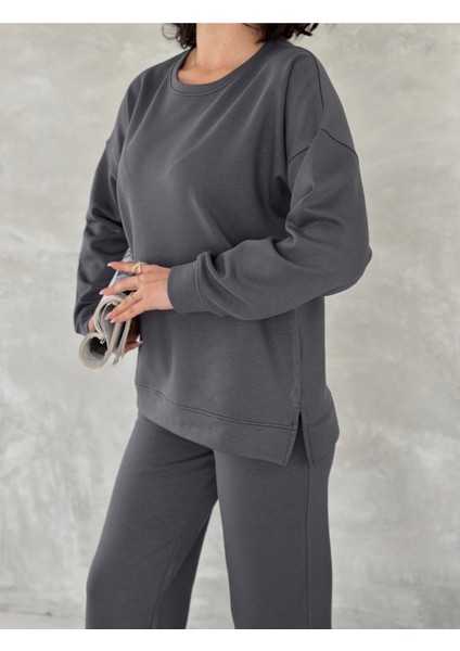 Kadin Basi?c Eşofman Takimi I?çi? Polarli Modal Kumaş fiyatları