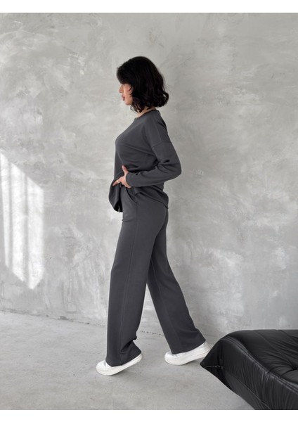 Kadin Basi?c Eşofman Takimi I?çi? Polarli Modal Kumaş modelleri