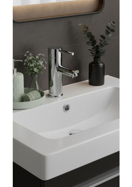 Lvabo Bataryası-Gümüş-Yuvarlak Gövde-Pirinç modelleri