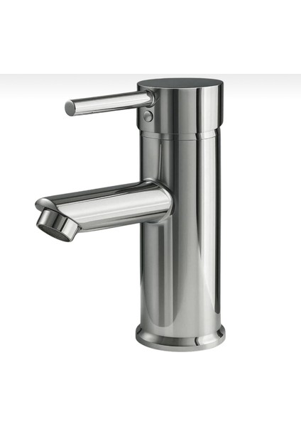 Lvabo Bataryası-Gümüş-Yuvarlak Gövde-Pirinç