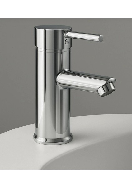 Lvabo Bataryası-Gümüş-Yuvarlak Gövde-Pirinç