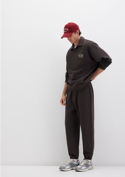 Kahverengi Jogger Eşofman Altı 0010522-70219