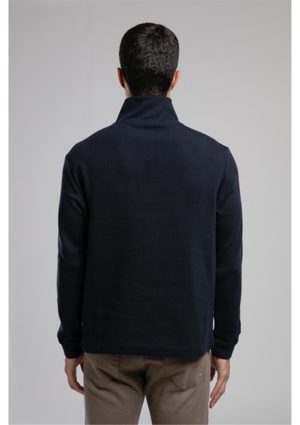 Desona Erkek Dik Yaka Sweatshirt Lacivert modelleri