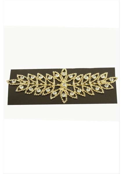 Oval Taşlı Alınlık Saç Aksesuarı