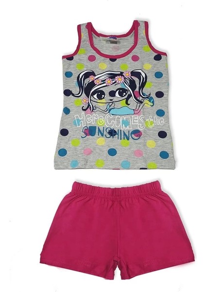 Kız Çocuk Şortlu Takım 6534