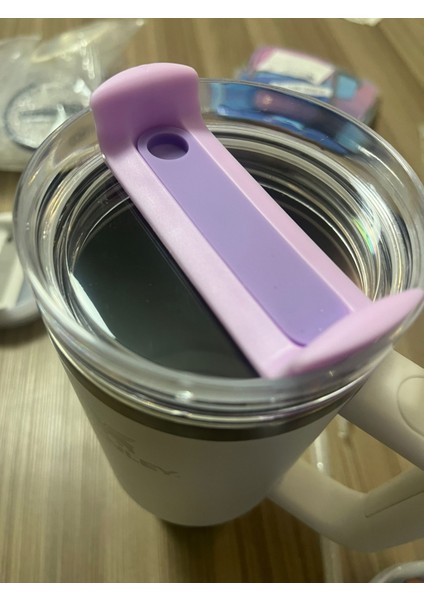 Quencher 40 Oz 1.18 Lt Termos Uyumlu Mor Şeffaf Yedek Kapak fırsatları