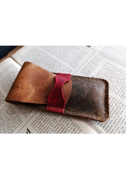 Crazy Gerçek Deri Özel Kalemleriniz Için Kalemlik ( 3*4 Kalem Için ) 28 cm \ 8 cm Büyük Boy NLU12 fiyatları