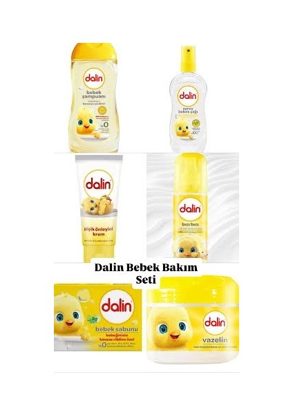 Dalin Bebek Bakım Seti 6 Lı fiyatları