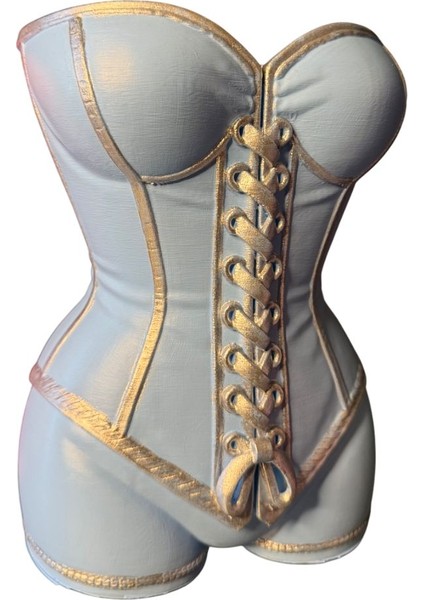 Dekoratif Kadın Büstü Şarap Şişesi Standı–estetik Tasarım–lüks Ev Dekoru(Mavi) modelleri