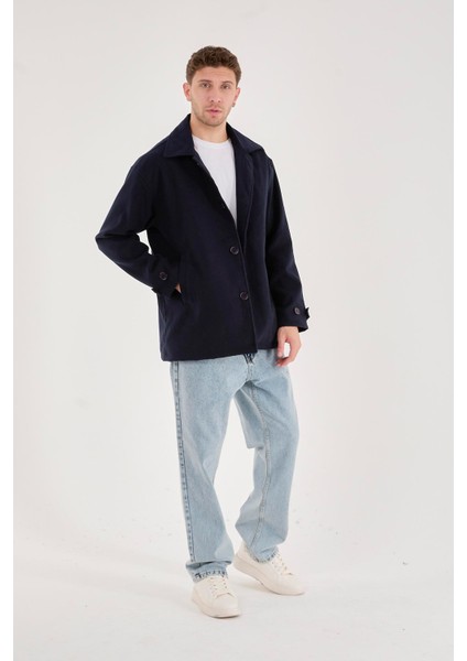 X-2027 Astarlı Düğmeli Kaşe Mont indirimleri