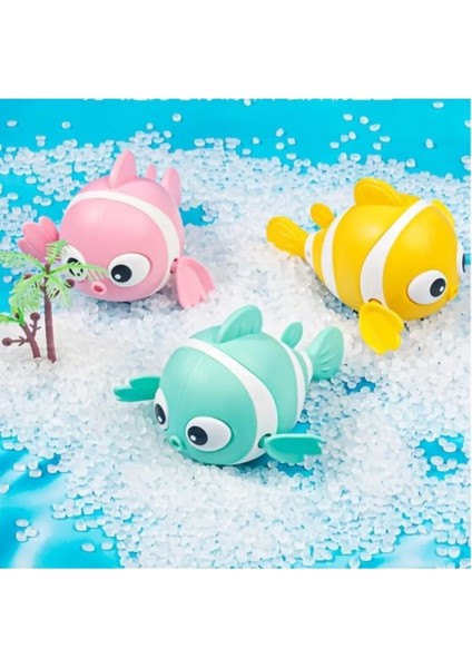 Kurmalı Yüzen Balık Banyo Oyuncağı | Su Içinde Hareket Eden Bebek ve Çocuk Banyo Oyuncağı fırsatları