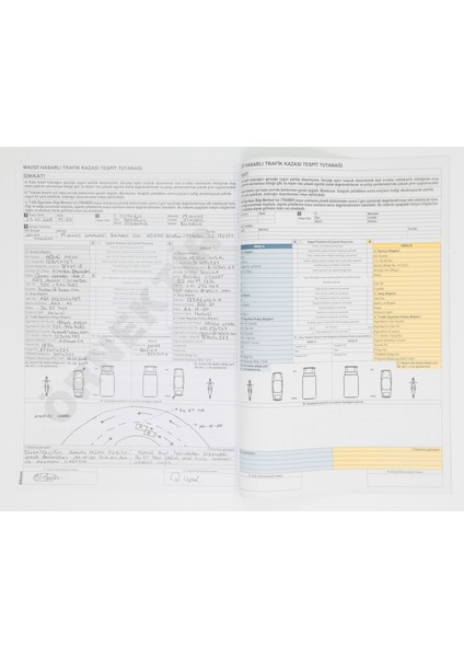 Kaza Tespit Formu Otokopili 48 Yp.