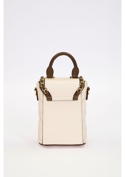 Krem Dikdörtgen Form El Çantası fırsatları