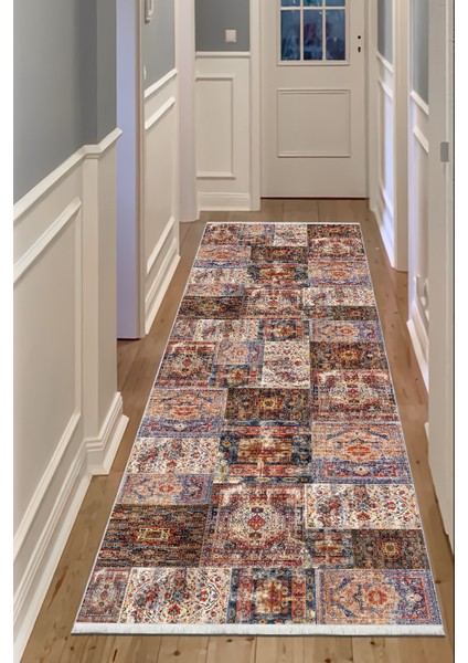 Pamuk Dokuma Taban Kaymaz Yıkanabilir Modern Yolluk Salon Yolluğu Mutfak Yolluğu Koridor Yolluğu Antre Halıları