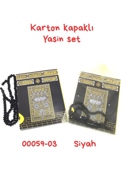 00059 Set Karton Kapaklı Yasin