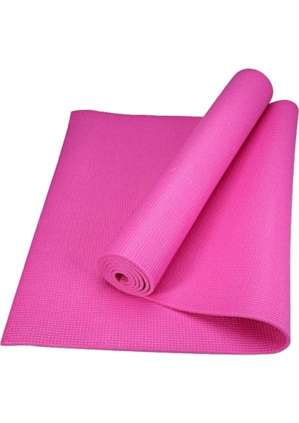 Pvc 4 mm Kalınlıkta Pilates Yoga Minderi Egzersiz Matı Jimnastik Fitness Spor Aleti