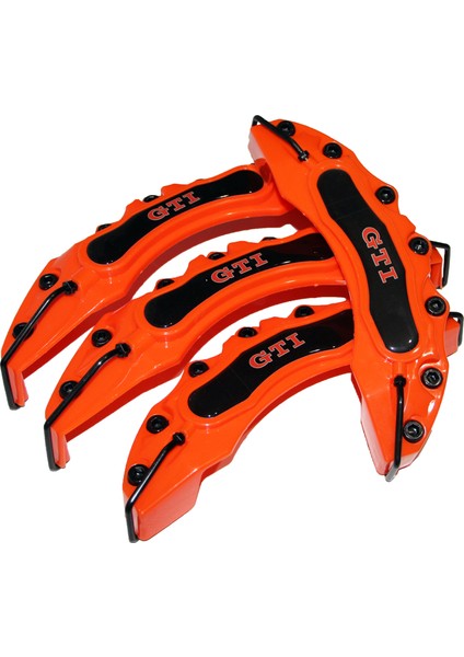 Turuncu Gtı (Kırmızı) 4'lü Kaliper Seti Yapıştırma Logolu fırsatları