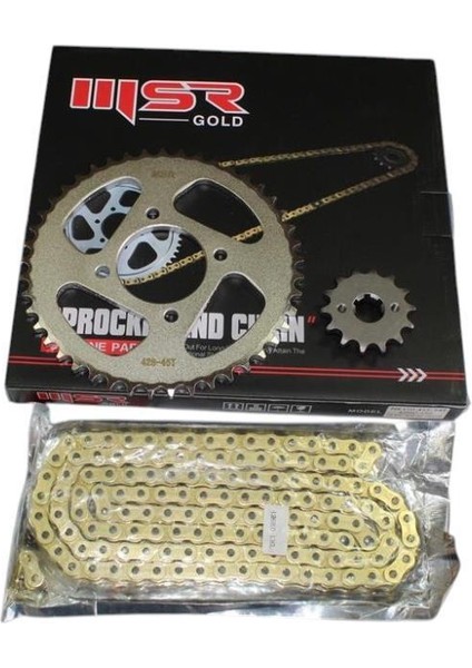 Zincir ve Dişli Seti O Ringli Cf Moto NK150 14T-45T-136B 428HO