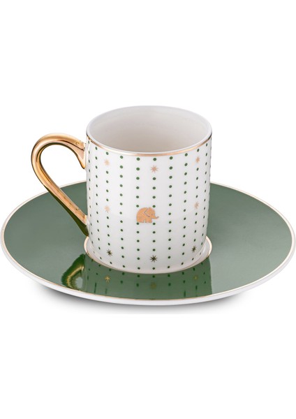 Navy Yeşil 2'li Kahve Fincan Takımı modelleri