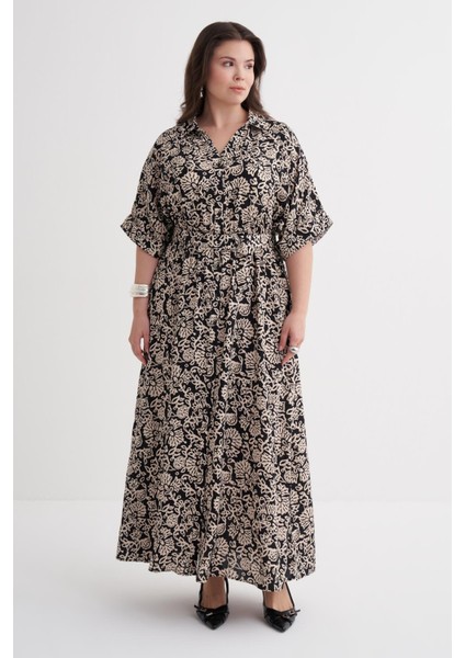 Beli Lastikli Kemerli Uzun Elbise fiyatları