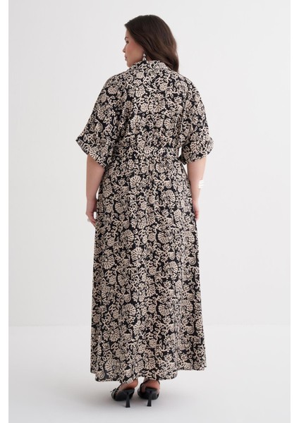 Beli Lastikli Kemerli Uzun Elbise modelleri