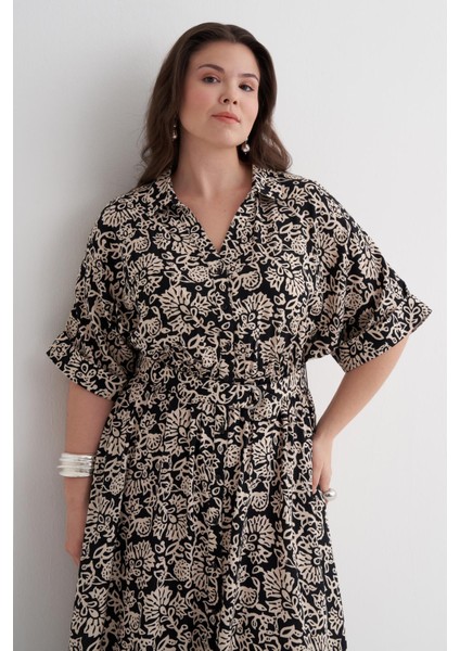 Beli Lastikli Kemerli Uzun Elbise indirimleri