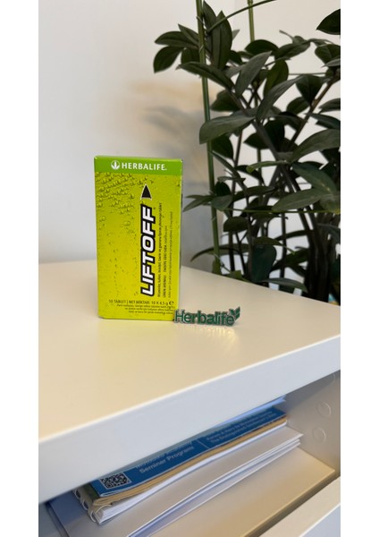 Liftoff Limon Aromalı Efervesan Içecek 10 Tablet Takviye Edici Gıda