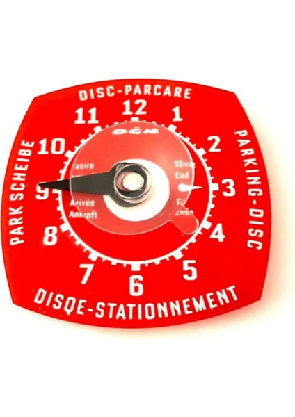 Kırmızı Park Saati