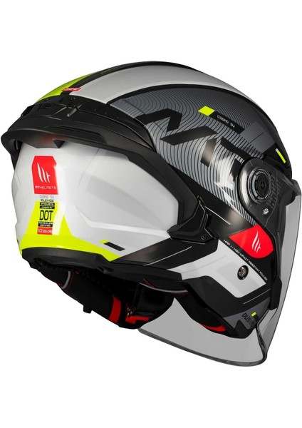 mt Cosmo Sv Sılence B3 Parlak Açık Kask fırsatları